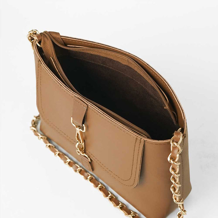 Brown Shoulder Bag