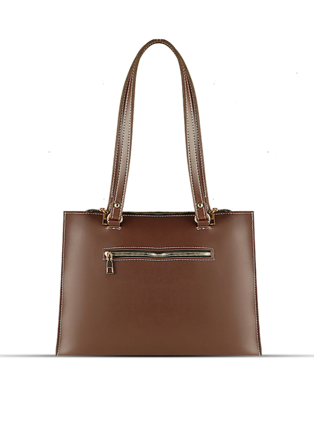 Women Brown Faux Leather Shoulder Bag
